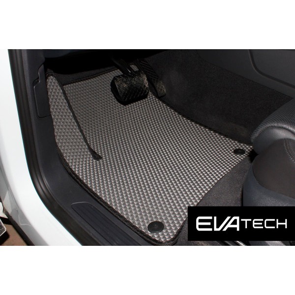 Фото - Коврики из экокожи в салон авто EVAtech ECO для Touareg (7P) Restyling (2-zone climate control) Volkswagen 2014-2018 2 поколение SUV EU VW3590C5AV8BBLB