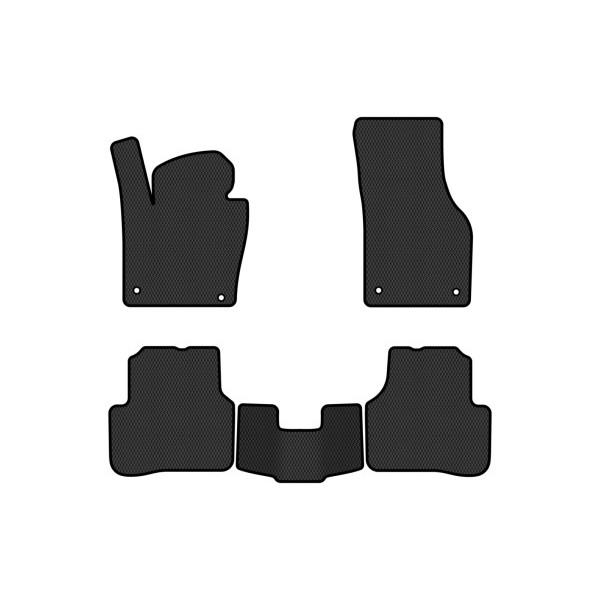 Фото - Килимки з екошкіри в салон авто EVAtech ECO для Passat (B7) Volkswagen 2010-2014 7 покоління Combi EU VW3695CR5AV4BBB