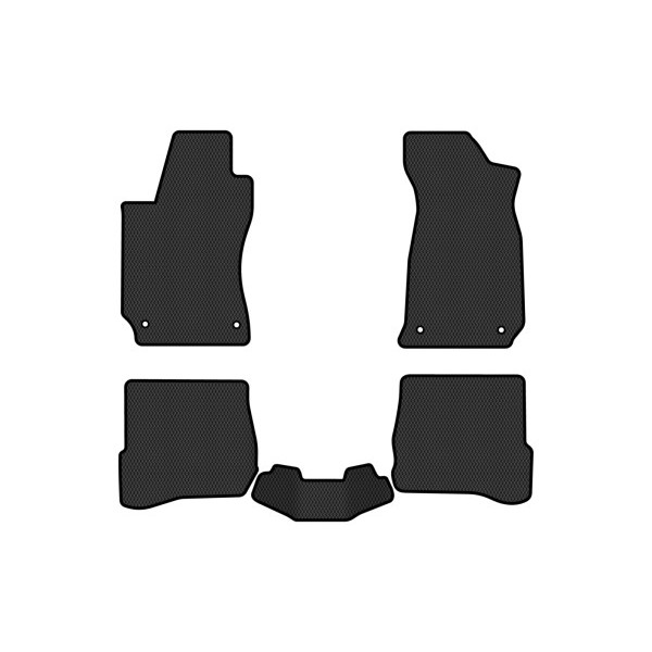 Фото - Коврики из экокожи в салон авто EVAtech ECO для Passat (B5) Volkswagen 1996-2005 5 поколение Combi EU VW3989CGB5AV4BBLB