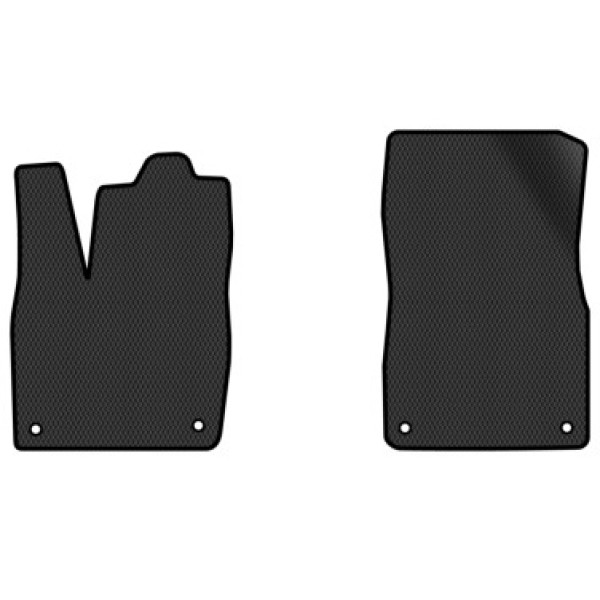 Фото - Коврики из экокожи в салон авто передние EVAtech для ID.6 Crozz PRO 7 seats Volkswagen 2021 1 поколение SUV China (VW43843A2AV4BBLB)