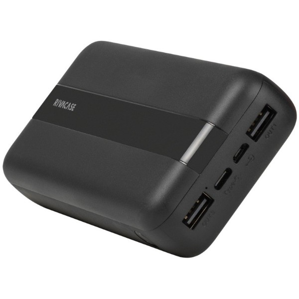 Фото - Батарея мобильная RIVACASE Rivapower 20000 мА Black (VA2081)