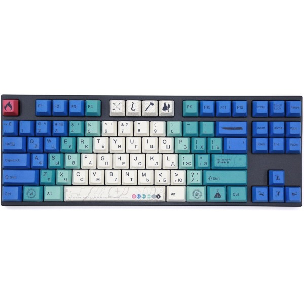 Фото - Клавиатура проводная игровая Varmilo VA87M Summit R2 Cherry MX Brown (VA87MA022A2A2A06A007)
