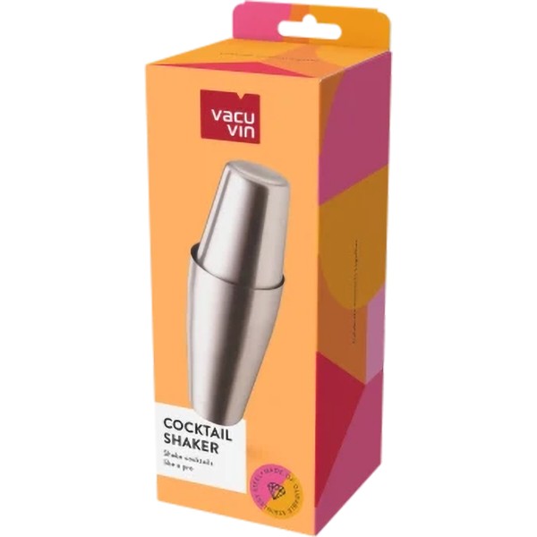 Фото - Шейкер для коктейлей Vacu Vin TIN ON TIN COCKTAIL SHAKER 700/500 мл (78433606)