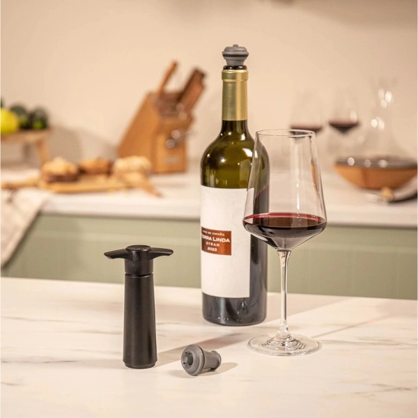 Фото - Мадлер для бару Vacu Vin WINE SAVER BLACK 2 пр. (0854460)