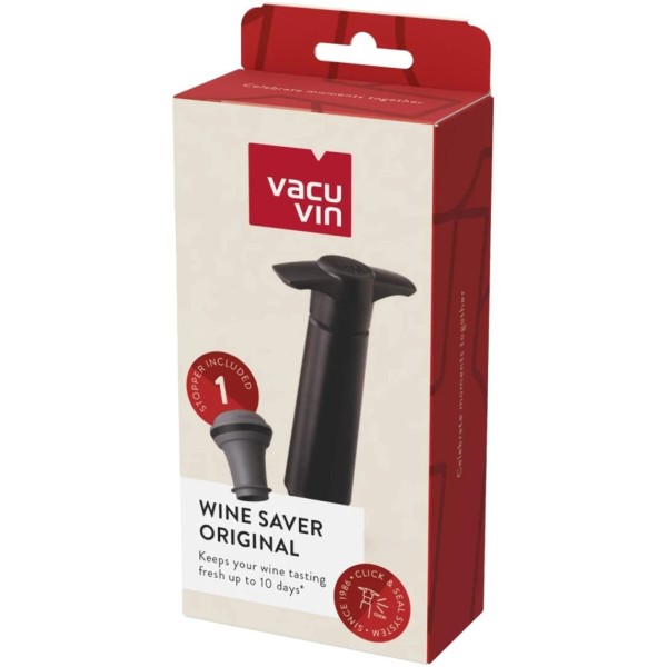 Фото - Мадлер для бару Vacu Vin WINE SAVER BLACK 2 пр. (0854460)