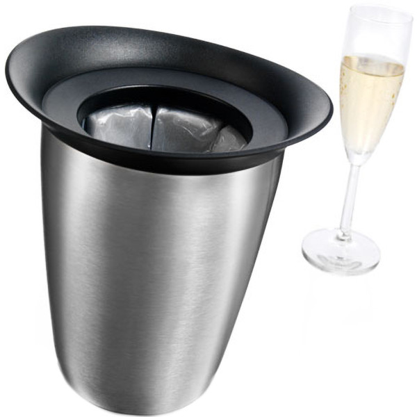 Фото - Охолоджувач для пляшки Vacu Vin ACTIVE COOLER CHAMPAGNE ELEGANT STAINLESS STEEL (3647360)