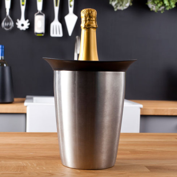 Фото - Охолоджувач для пляшки Vacu Vin ACTIVE COOLER CHAMPAGNE ELEGANT STAINLESS STEEL (3647360)