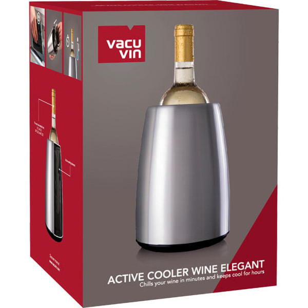 Фото - Охолоджувач для пляшки Vacu Vin ACTIVE COOLER WINE STAINLESS STEEL (3649360)