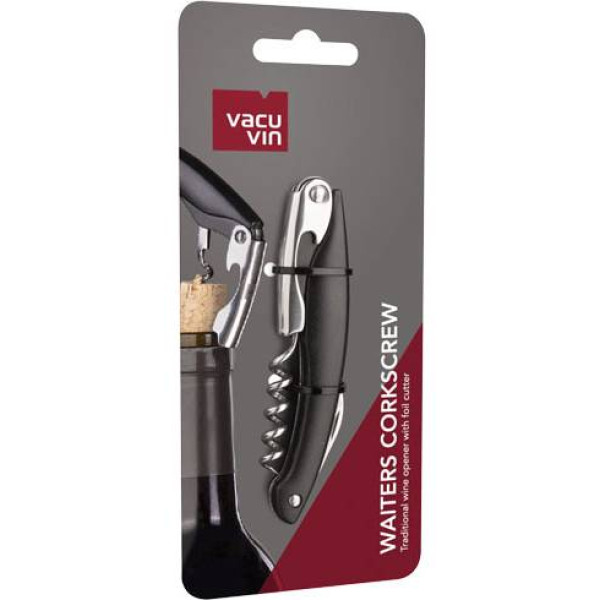 Фото - Штопор Vacu Vin WAITER'S CORKSCREW Black (68504606)