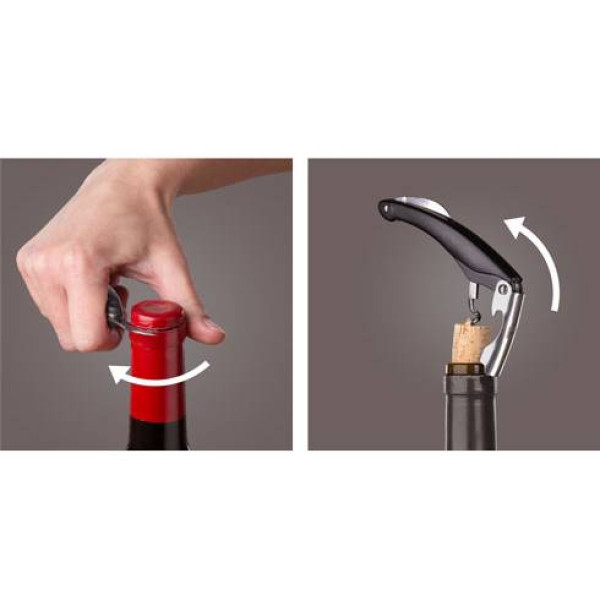 Фото - Штопор Vacu Vin WAITER'S CORKSCREW Black (68504606)