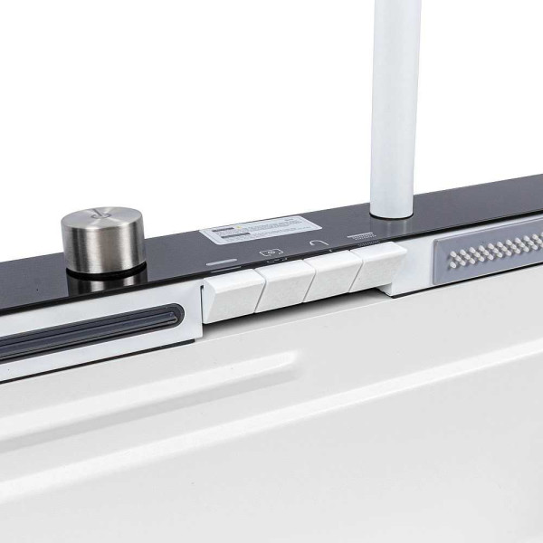 Фото - Мийка кухонна VALESO Handmade "Водоспад" (ДЕКОР) 75x45 біла