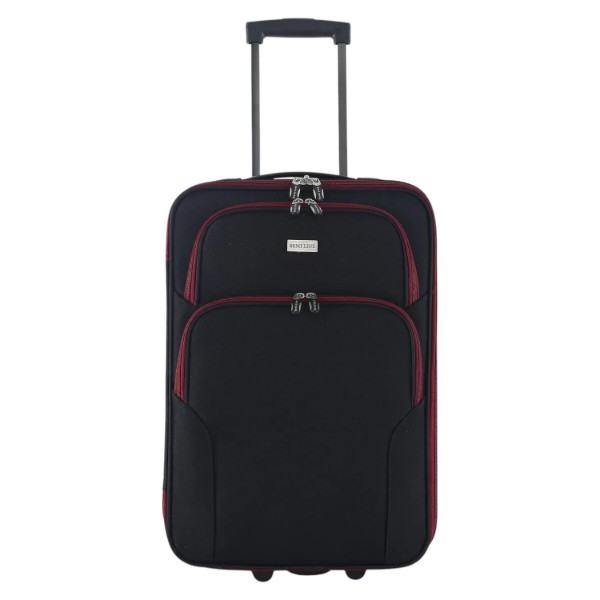 Фото - Валіза Semi Line S Black/Red Lines (T5680-1)