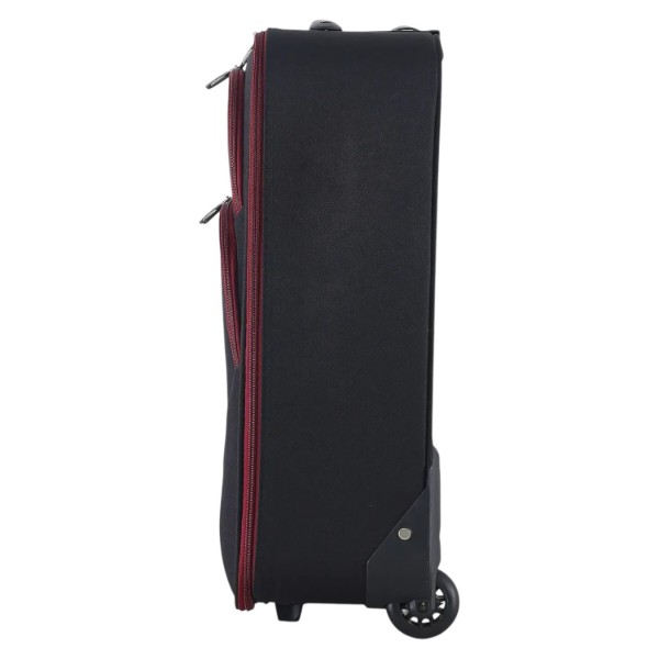 Фото - Валіза Semi Line S Black/Red Lines (T5680-1)