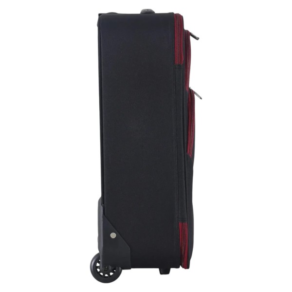 Фото - Валіза Semi Line S Black/Red Lines (T5680-1)
