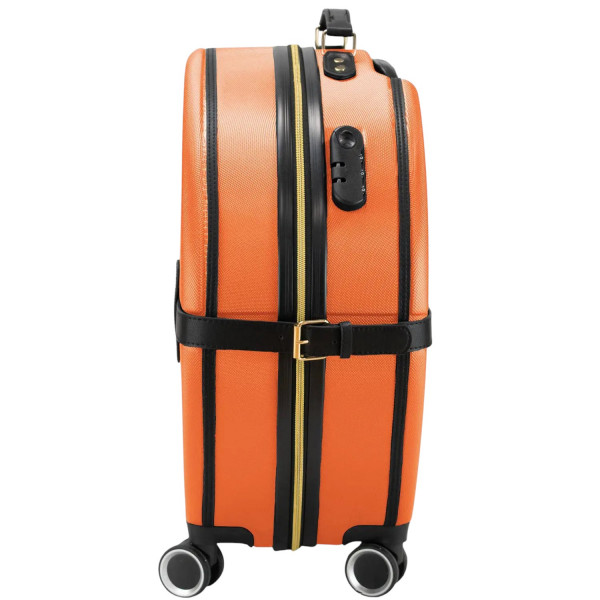 Фото - Валіза Semi Line S Orange/Black (T5675-2)