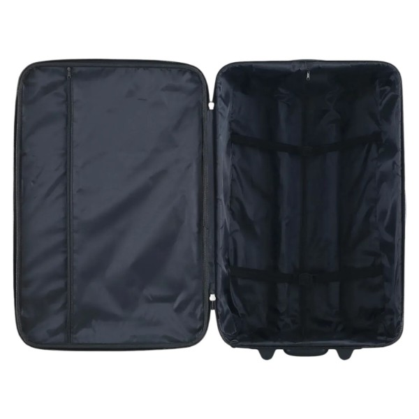 Фото - Валіза Semi Line M Black/Blue Lines (T5753-2)