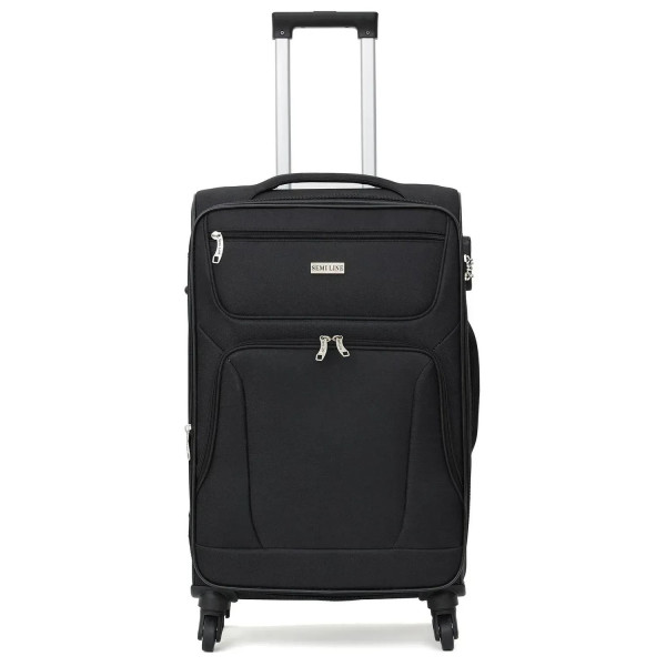 Фото - Валіза Semi Line M Black (T5771-2)