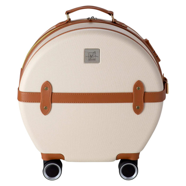 Фото - Валіза Semi Line M Ecru/Brown (T5670-3)