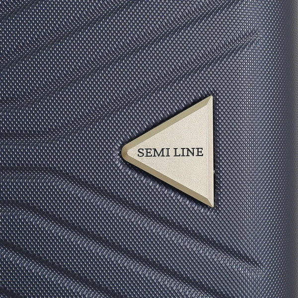 Фото - Валіза Semi Line M Navy (T5691-2)