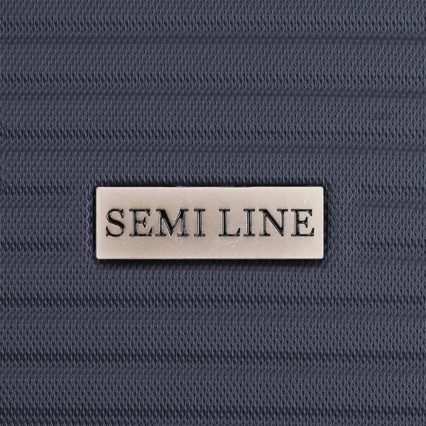 Фото - Валіза Semi Line M Navy (T5712-2)