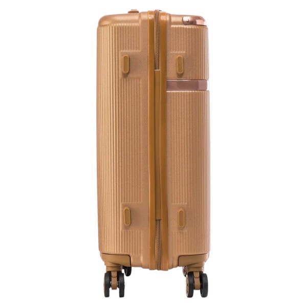 Фото - Валіза Semi Line M Gold (T5667-3)