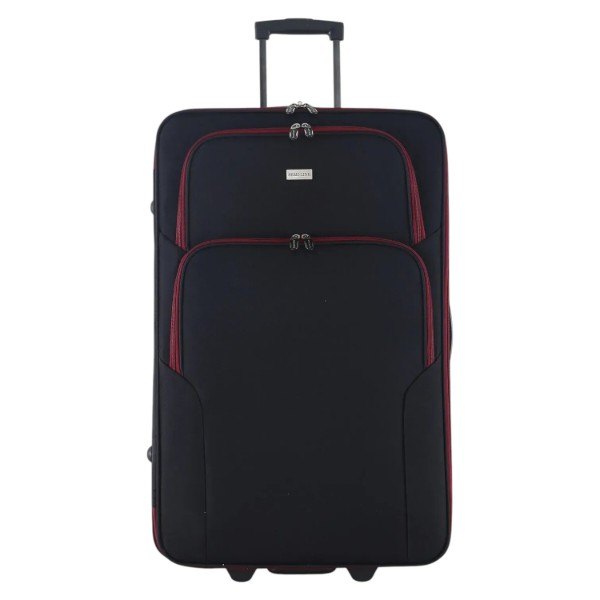 Фото - Валіза Semi Line L Black/Red Lines (T5680-3)