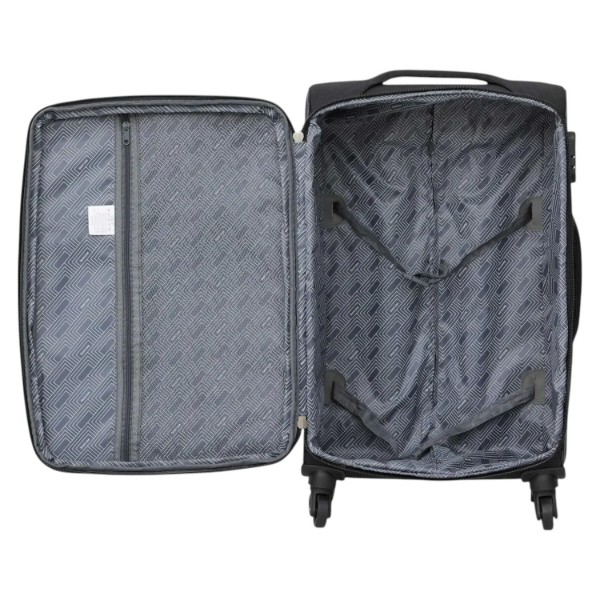 Фото - Валіза Semi Line L Black/Blue Lines (T5753-3)