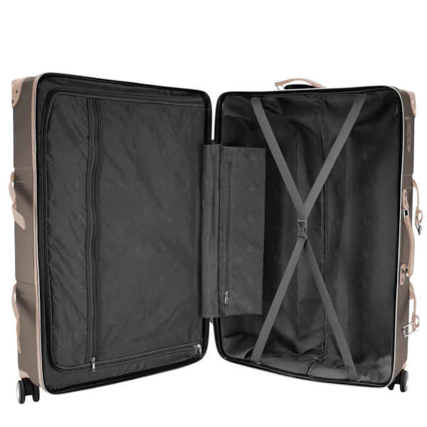 Фото - Валіза Semi Line L Brown/Pink Cream (T5673-4)