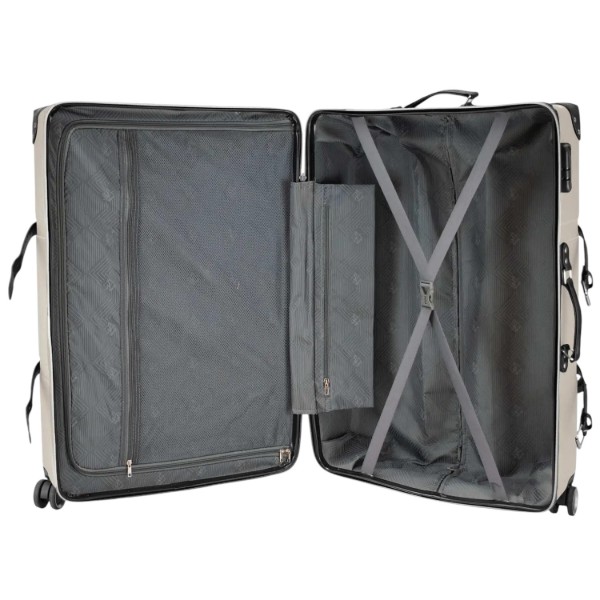 Фото - Валіза Semi Line L Champagne/Black (T5674-4)