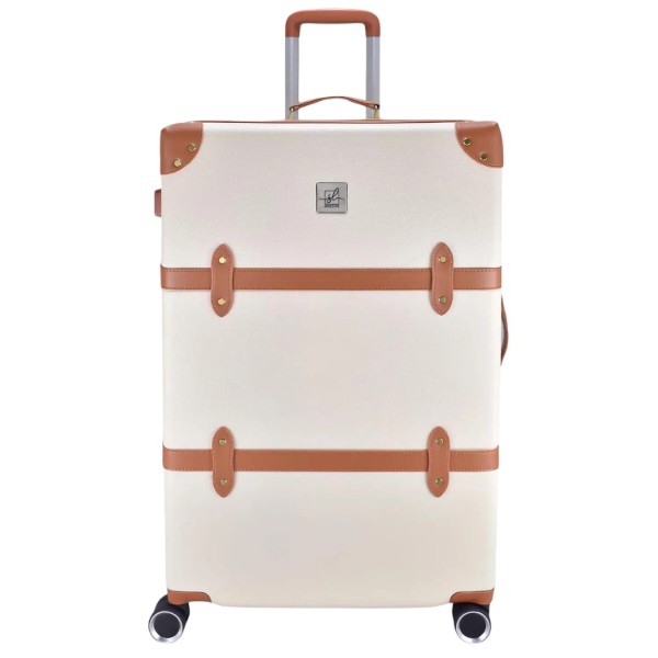 Фото - Чемодан Semi Line L Ecru/Brown (T5670-4)