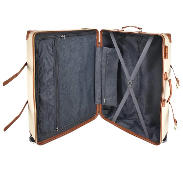 Фото - Чемодан Semi Line L Ecru/Brown (T5670-4)