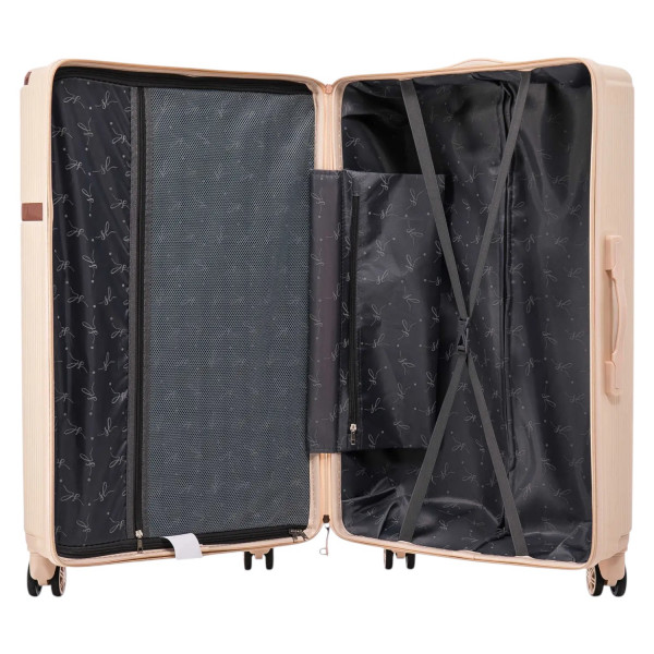 Фото - Валіза Semi Line L Ecru (T5669-4)