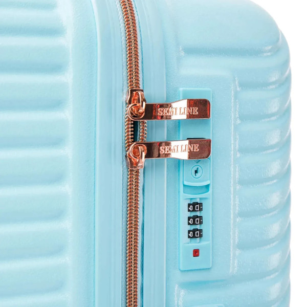 Фото - Валіза Semi Line L Light Blue (T5728-3)