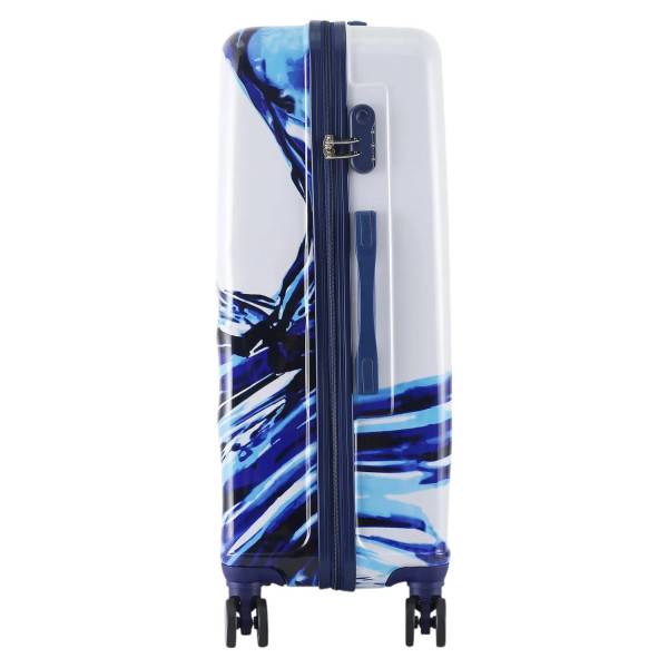 Фото - Валіза Semi Line L White/Blue Print (T5653-3)