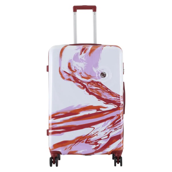 Фото - Валіза Semi Line L White/Red Print (T5654-3)