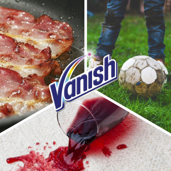 Фото - Засіб для видалення плям Vanish OXI ACTION Інтелект Plus Pink 450 мл