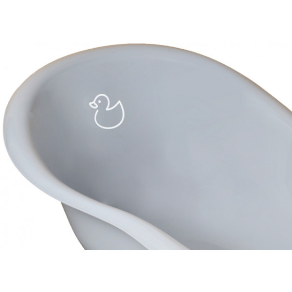 Фото - Детская ванночка Tega Baby Утенок 102 см Светло-серая (DK-005-122)