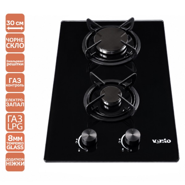 Фото - Варочная панель газовая Ventolux HG320 RS (BK) 11