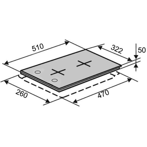 Фото - Варочная панель газовая Ventolux HG320 RS (BK) 11