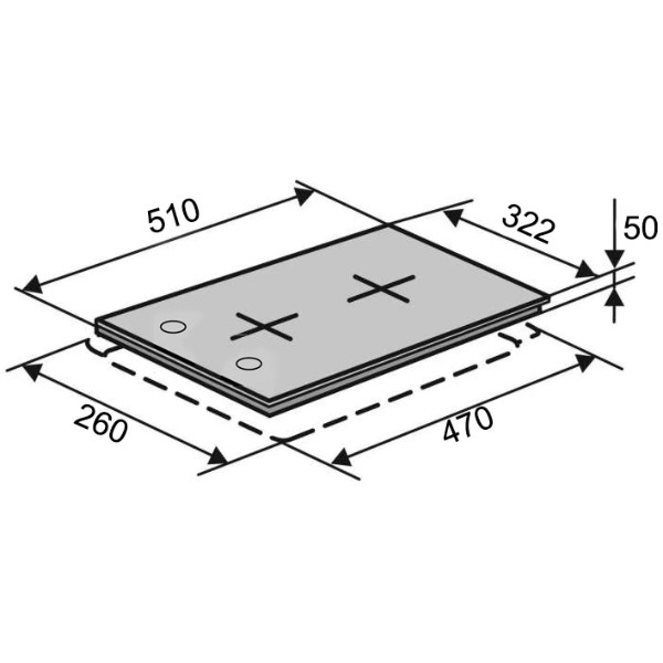 Фото - Варильна поверхня газова Ventolux HG320G CEST (BK) 11