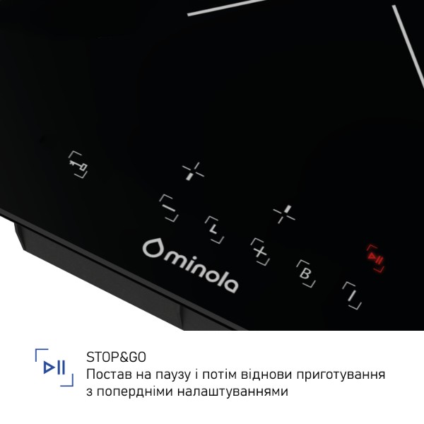 Фото - Варильна поверхня електрична Minola MI 3047 TBL