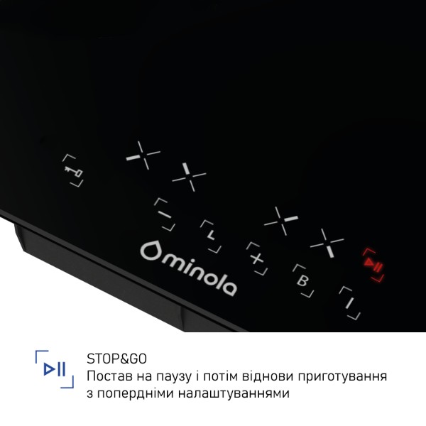 Фото - Варильна поверхня електрична Minola MI 6047 TBL