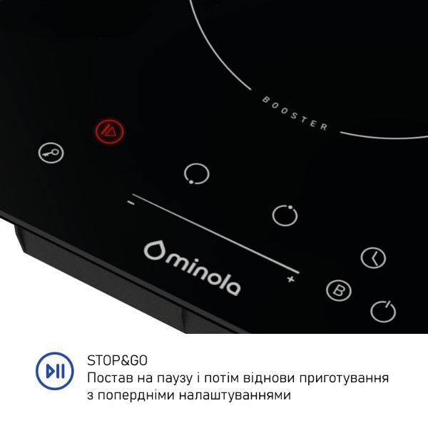 Фото - Варильна поверхня електрична Minola MIS 3075 TBL