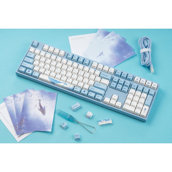 Фото - Клавіатура дротова ігрова Varmilo Sea Melody, Cherry MX Brown (VA108MN2W/WBPE7HR)