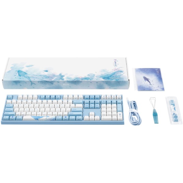 Фото - Клавіатура дротова ігрова Varmilo Sea Melody, Cherry MX Brown (VA108MN2W/WBPE7HR)