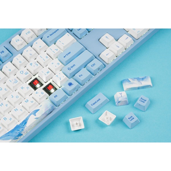 Фото - Клавіатура дротова ігрова Varmilo Sea Melody, Cherry MX Brown (VA108MN2W/WBPE7HR)