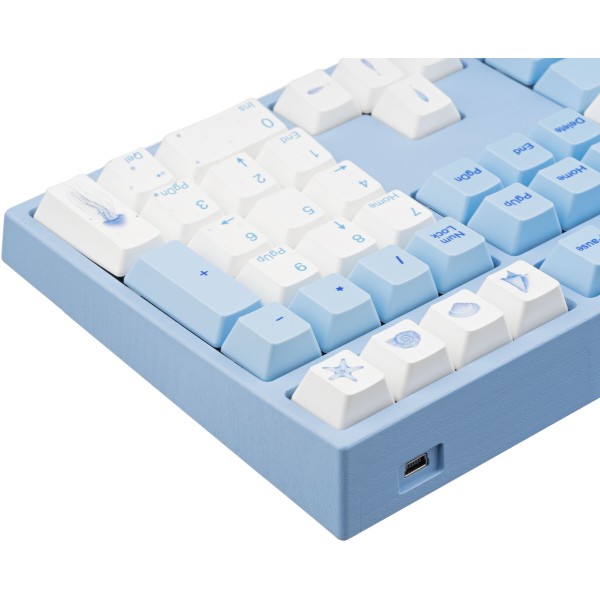 Фото - Клавіатура дротова ігрова Varmilo Sea Melody, Cherry MX Brown (VA108MN2W/WBPE7HR)