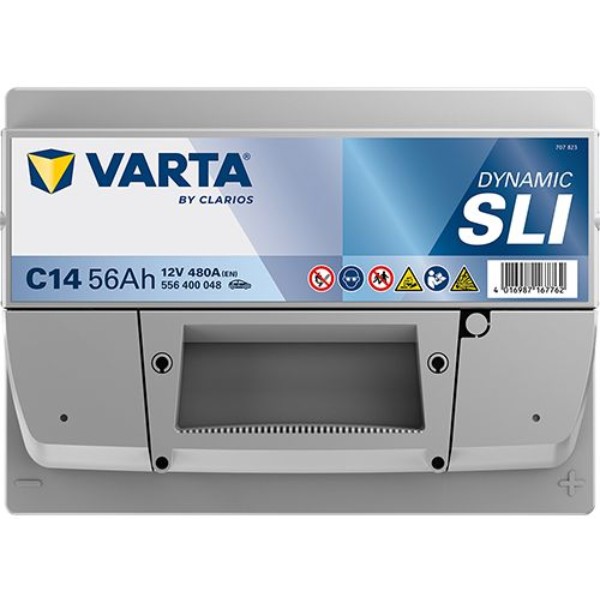 Фото - Автомобільний акумулятор Varta Dynamic SLI 12В 56Аг 480А R+ (556400048)
