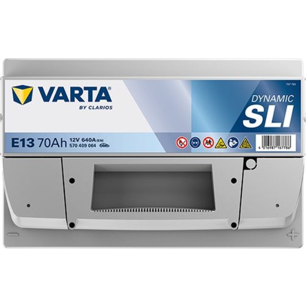 Фото - Автомобільний акумулятор Varta Dynamic SLI 12В 70Аг 640А R+ (570409064)