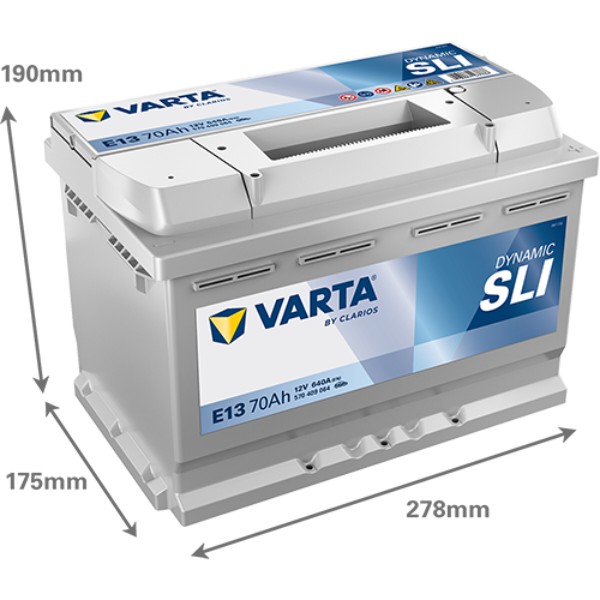 Фото - Автомобільний акумулятор Varta Dynamic SLI 12В 85Аг 800А R+ (585400080)
